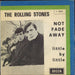 The Rolling Stones Not Fade Away - Blue & Green p/s UK 7" vinyl single (7 inch record / 45)