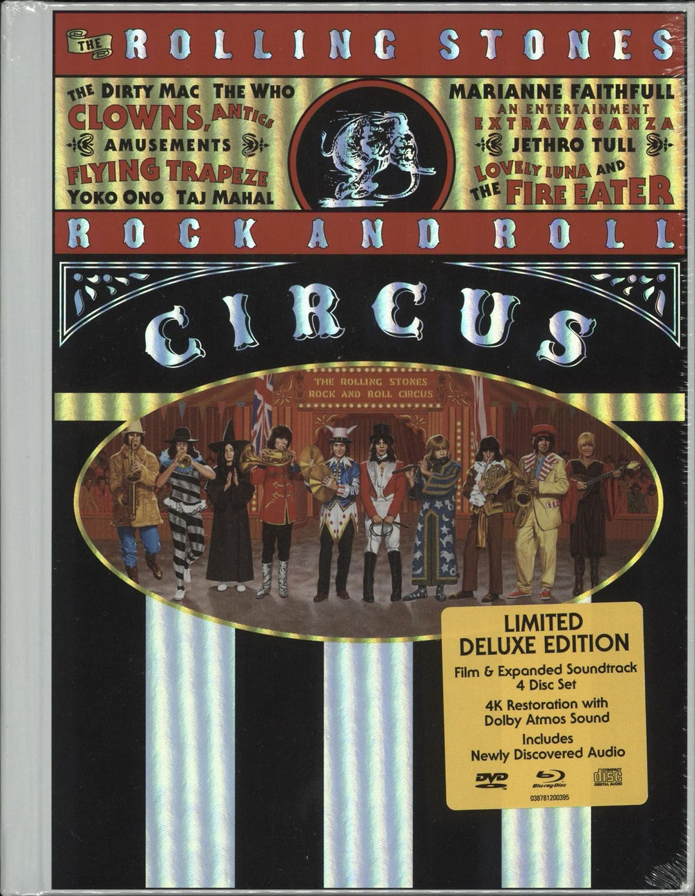 The Rolling Stones Rock And Roll Circus - Special Limited Deluxe Edition UK CD Album Box Set 8120039