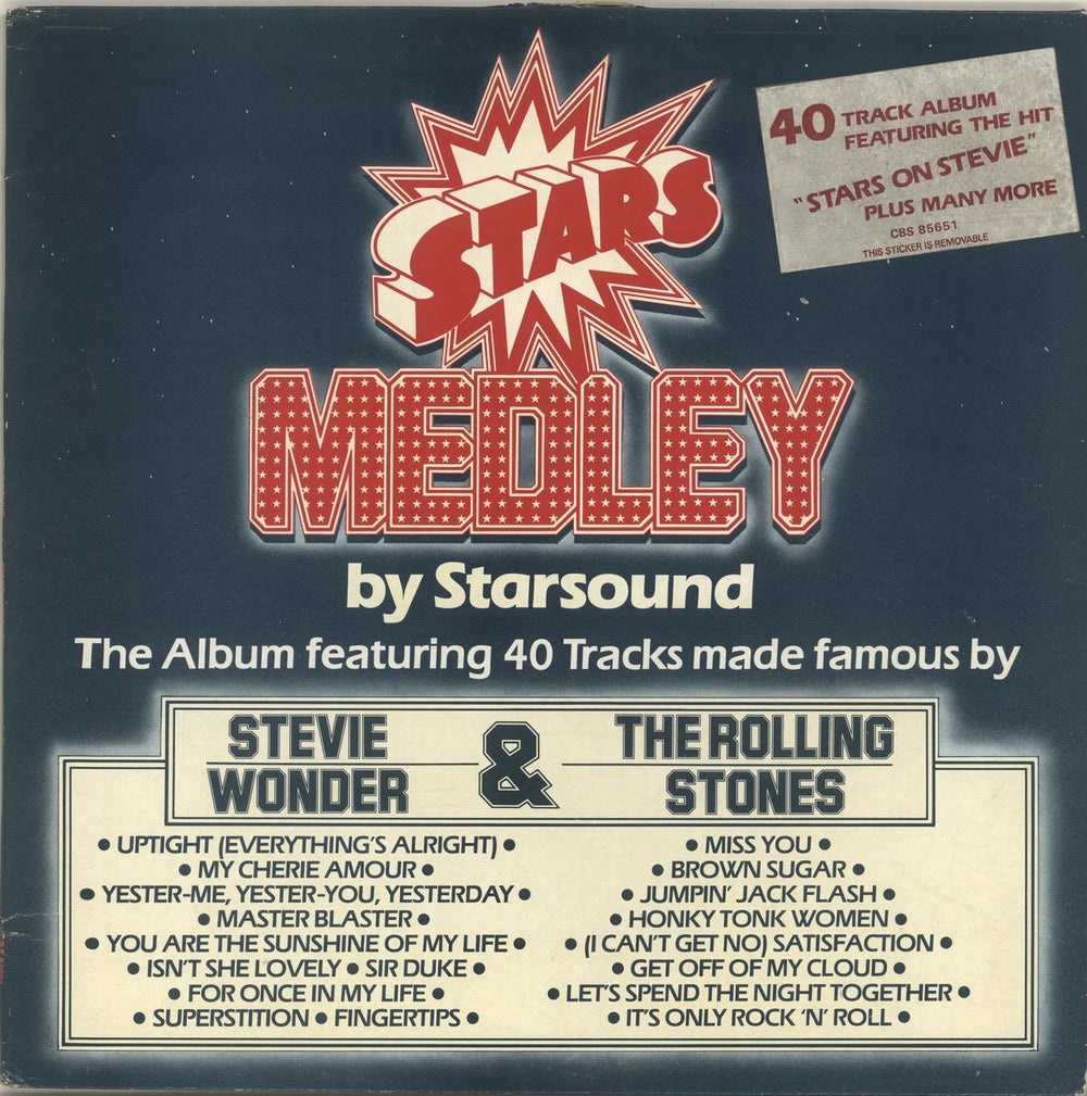 The Rolling Stones Stars Medley UK vinyl LP album (LP record) 85651