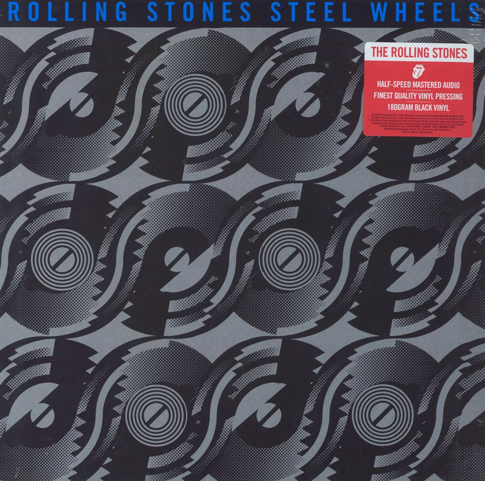 The Rolling Stones Steel Wheels: Half-Speed Mastered - 180gm Vinyl - Sealed UK vinyl LP album (LP record) 0602508773310