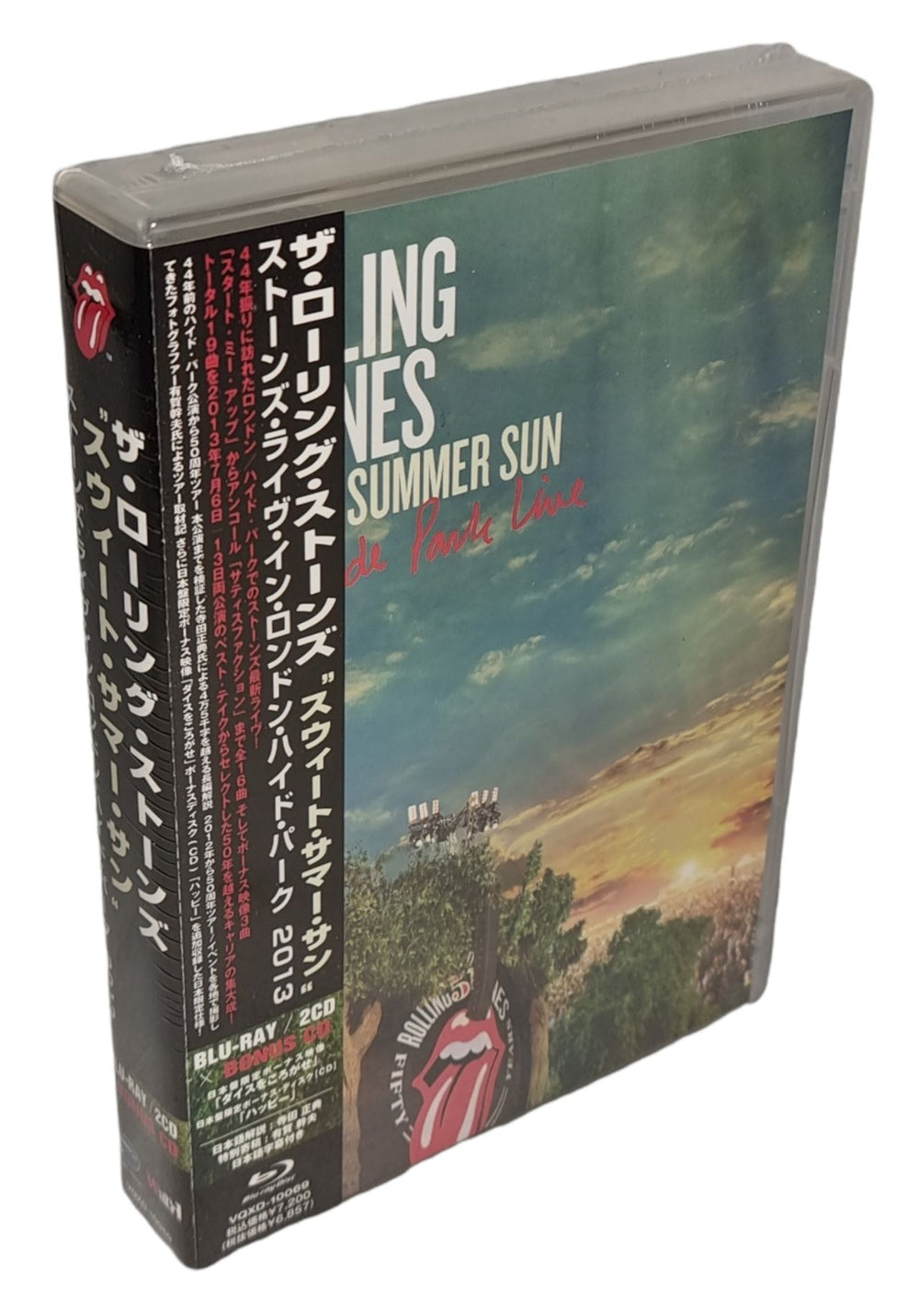 The Rolling Stones Sweet Summer Sun - Hyde Park Live - Sealed Japanese 3-disc CD/DVD Set VQXD-10069