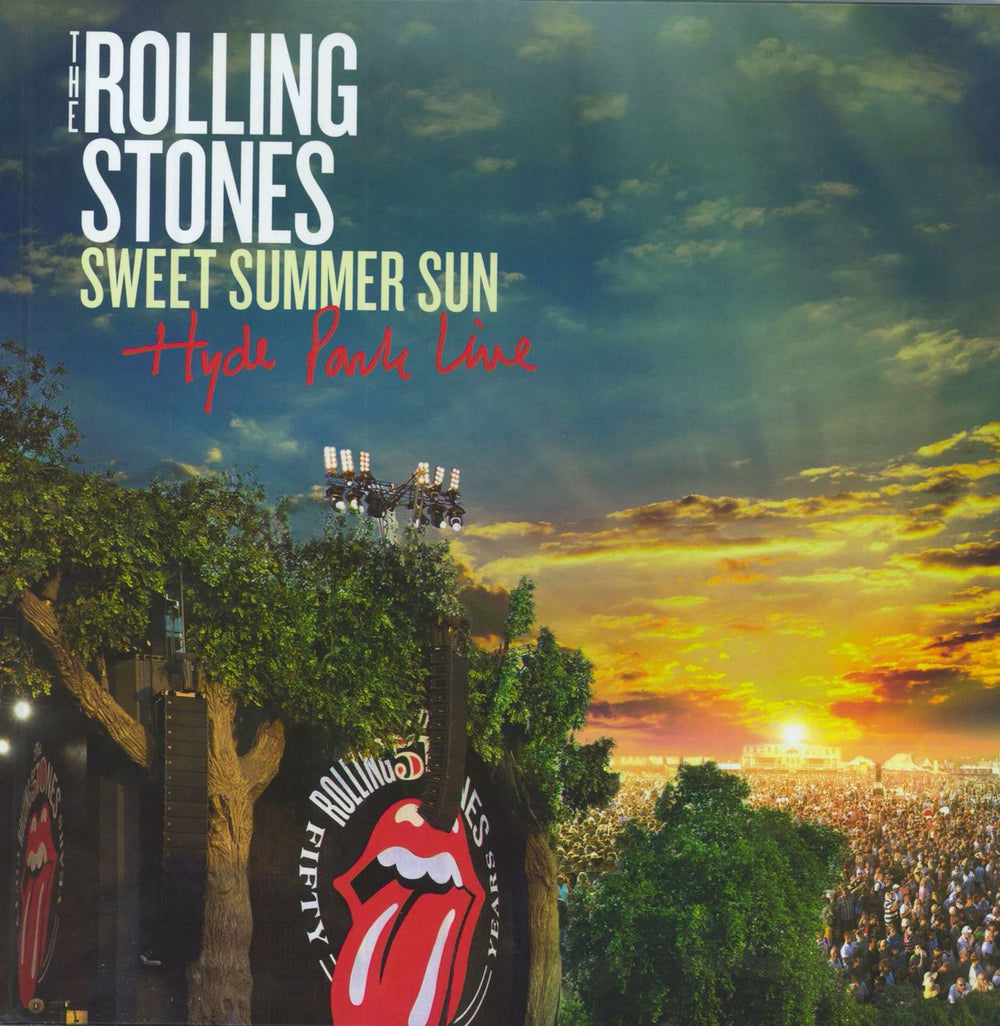 The Rolling Stones Sweet Summer Sun - Hyde Park Live UK box set EREDV1014