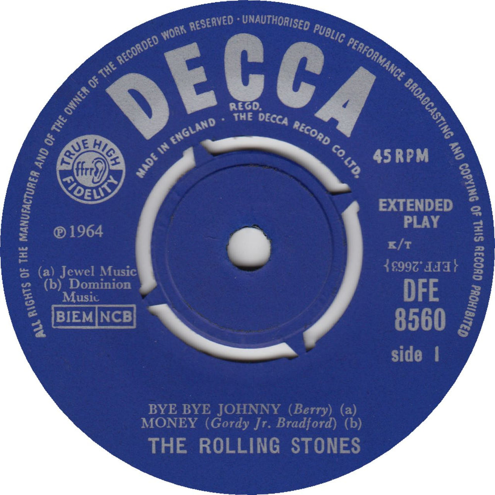 The Rolling Stones The Rolling Stones EP - 1st - EX UK 7" vinyl single (7 inch record / 45)