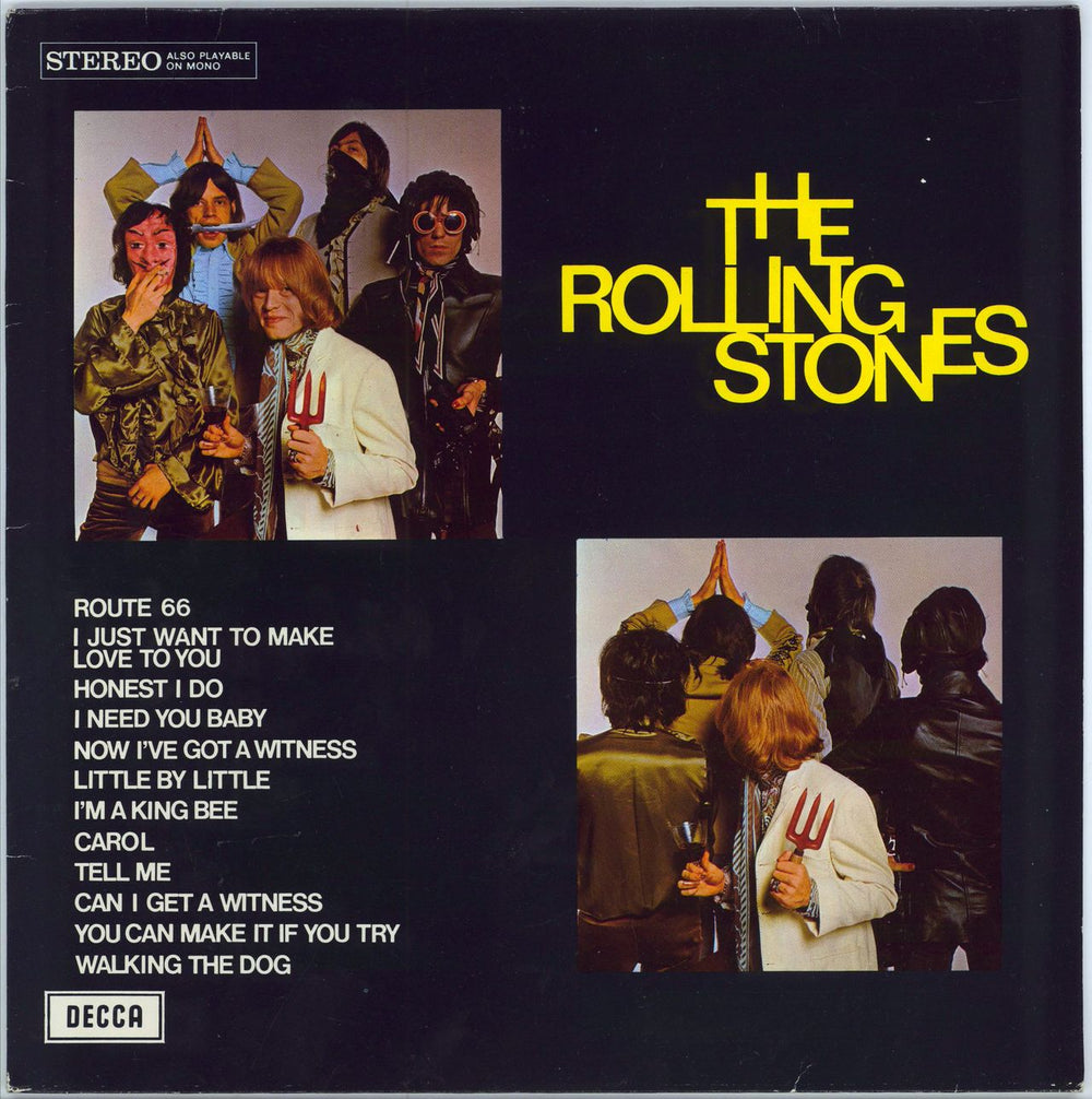 The Rolling Stones The Rolling Stones - Glossy Dutch vinyl LP album (LP record) 118505DY