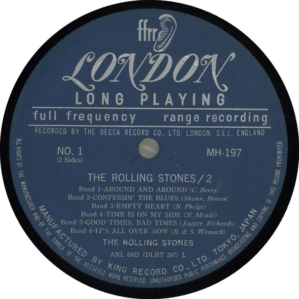 The Rolling Stones The Rolling Stones Vol. 2 - 1st Japanese