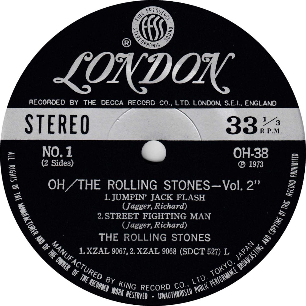 The Rolling Stones The Rolling Stones Vol.2 E.P. - Gatefold + Obi Japanese 7" vinyl single (7 inch record / 45) ROL07TH714621