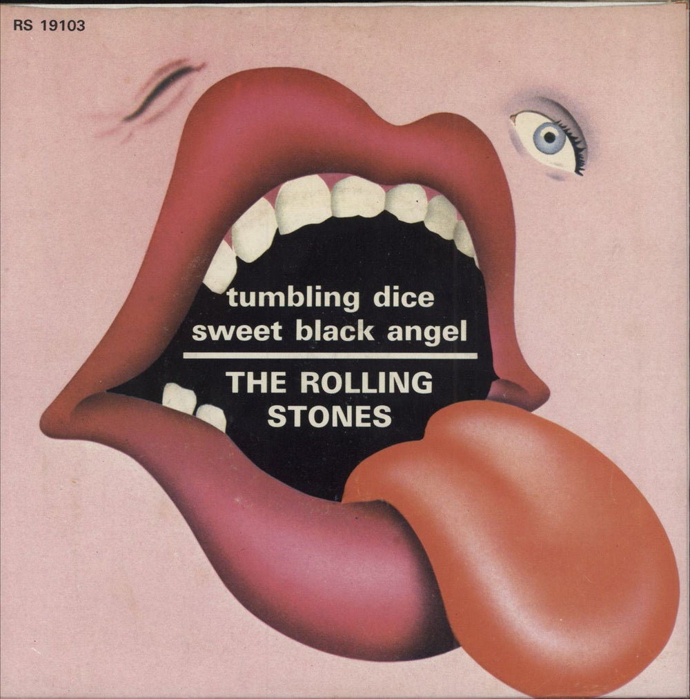 The Rolling Stones Tumbling Dice Dutch 7" vinyl single (7 inch record / 45) RS19103