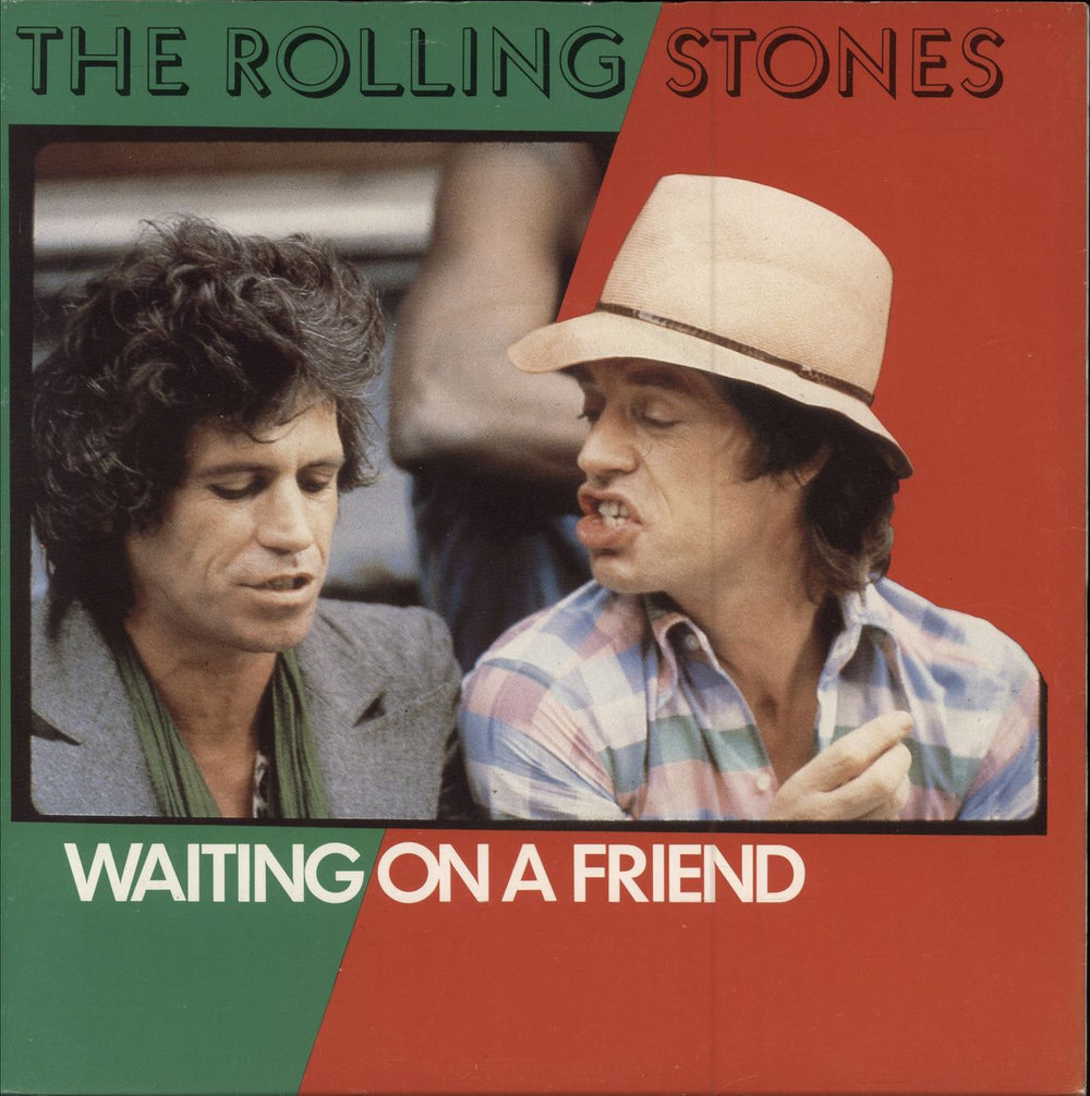 The Rolling Stones Waiting On A Friend Dutch 7" vinyl single (7 inch record / 45) 1A00664659