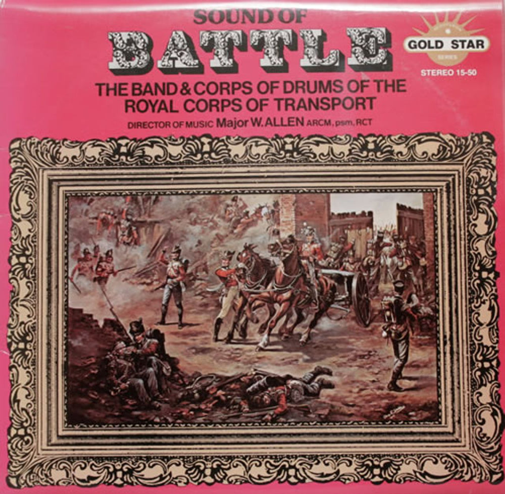 The Royal Corps Of Transport Sound Of Battle UK vinyl LP album (LP record) 15-50