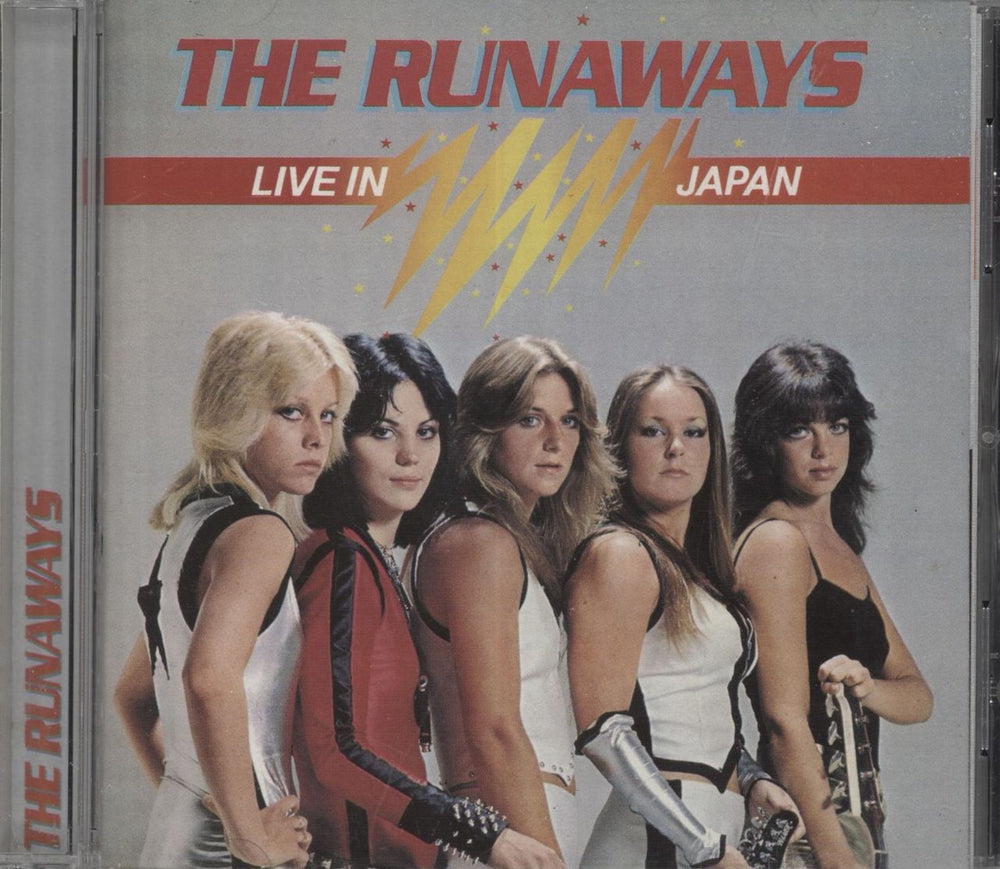 The Runaways Live In Japan UK CD album (CDLP) CDMRED241