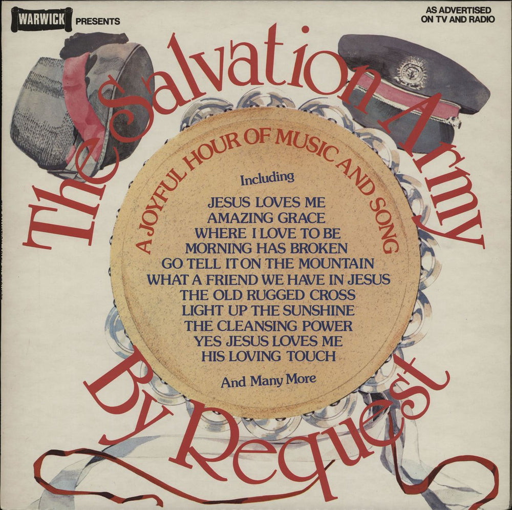 The Salvation Army By Request UK vinyl LP album (LP record) WW5038