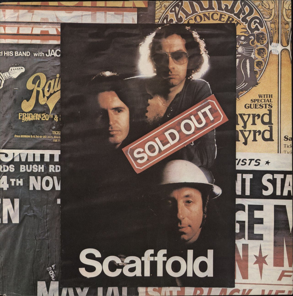 The Scaffold Sold Out UK vinyl LP album (LP record) K56097