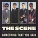 The Scene (Mod - London) Something That You Said - VG UK 7" vinyl single (7 inch record / 45) DIA003