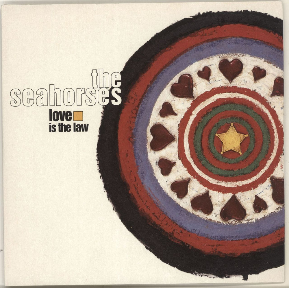 The Seahorses Love Is The Law UK 7" vinyl single (7 inch record / 45) GFS22243