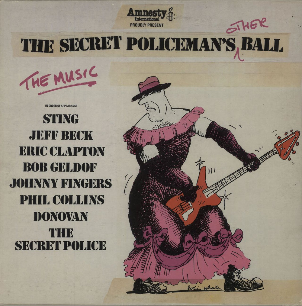 The Secret Policeman's Ball The Secret Policeman's Other Ball: The Music UK vinyl LP album (LP record) HAHA6004