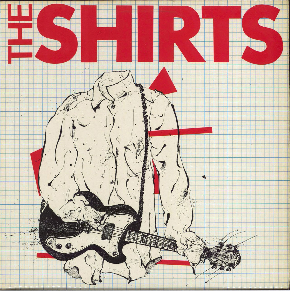 The Shirts The Shirts - Blue Vinyl -promo UK vinyl LP album (LP record) SHSP4089