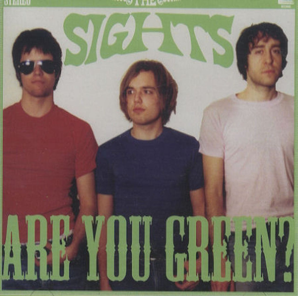 The Sights Are You Green US CD album (CDLP) FOR1002