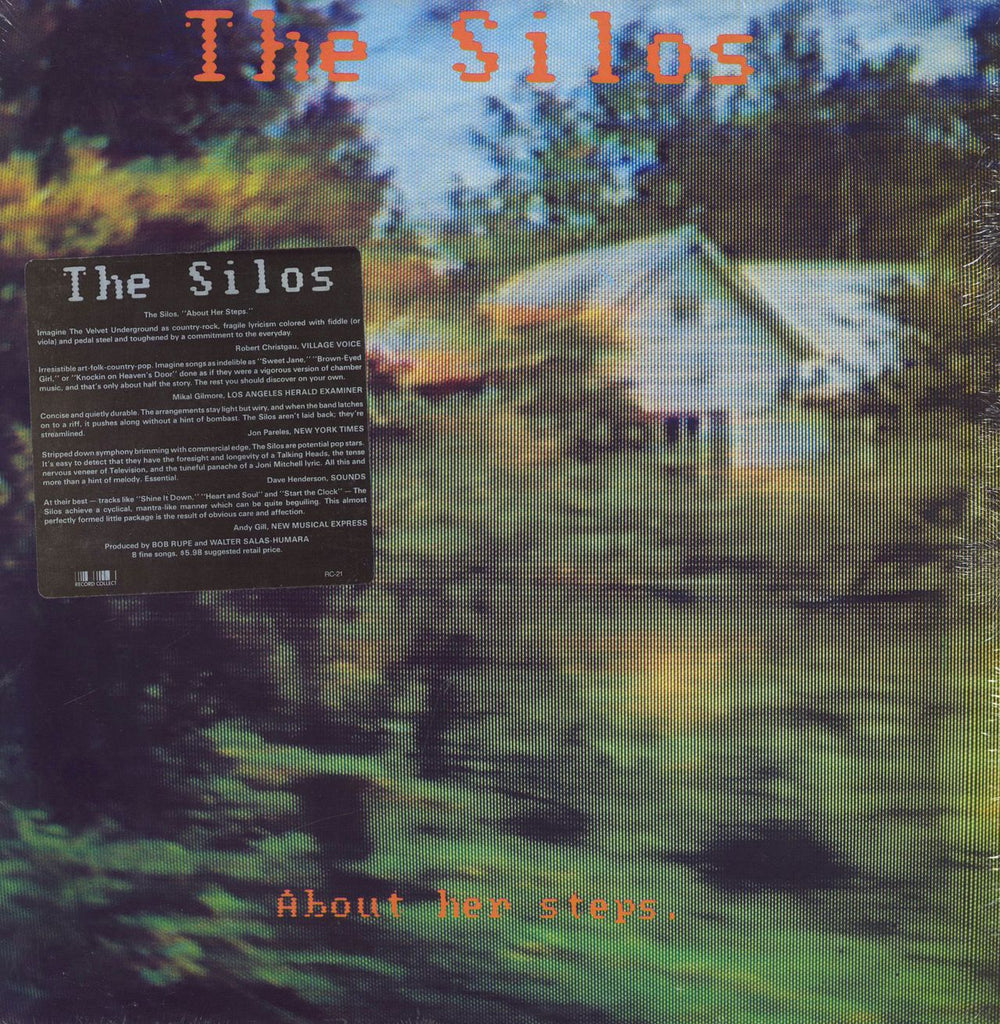 The Silos About Her Steps US vinyl LP album (LP record) RC21