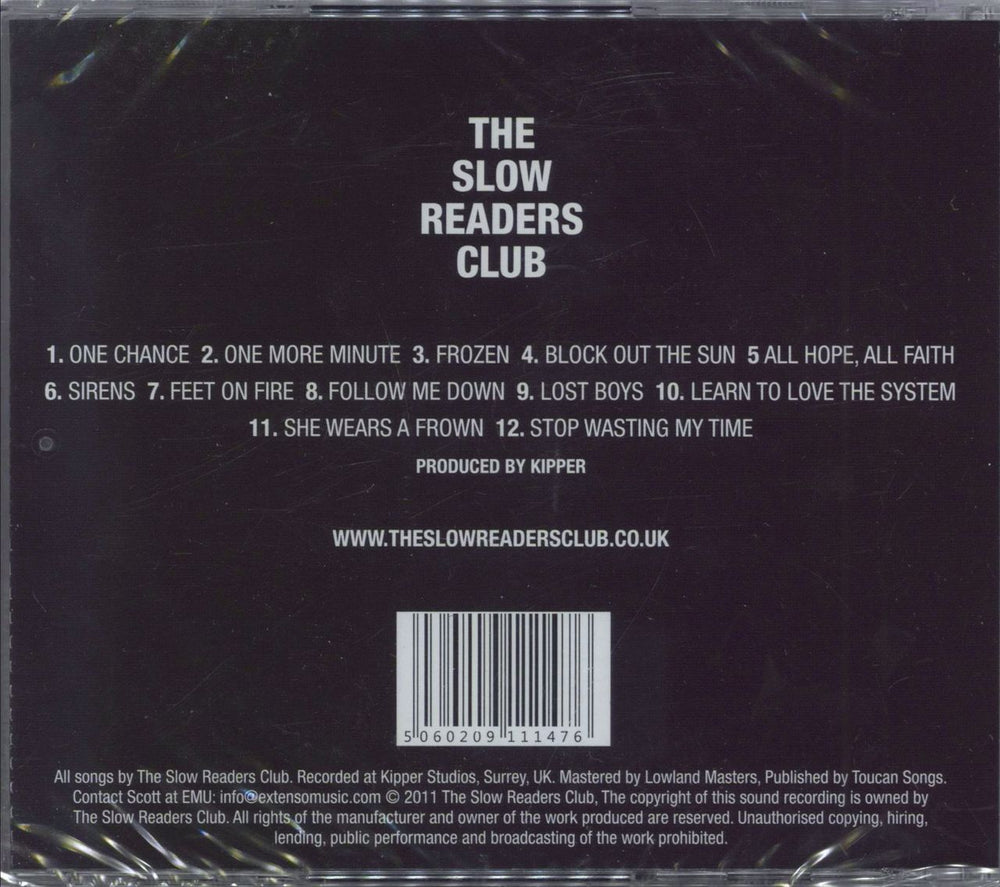 The Slow Readers Club The Slow Readers Club - Sealed UK CD album (CDLP) 4J4CDTH787519