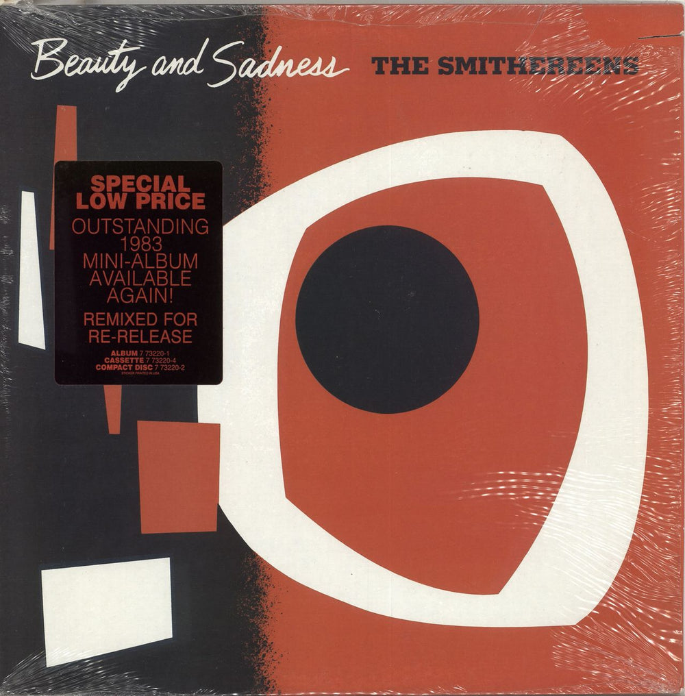 The Smithereens Beauty And Sadness - stickered shrink US 12" vinyl single (12 inch record / Maxi-single) 773220-1