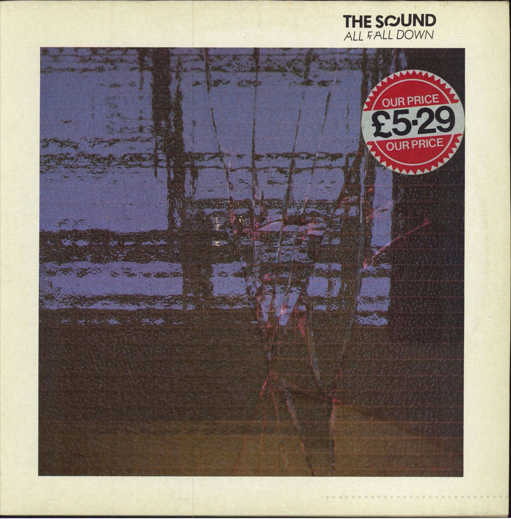 The Sound All Fall Down - price sticker UK vinyl LP album (LP record) 240019-1