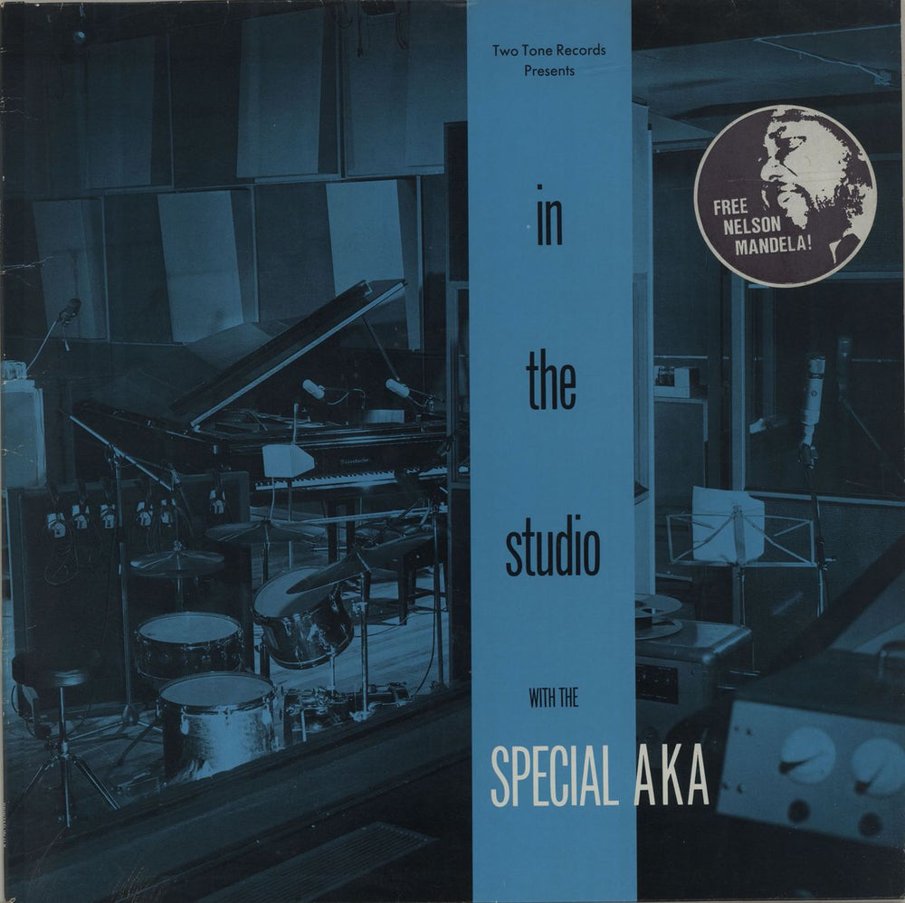 The Specials In The Studio - Sticker UK vinyl LP album (LP record) CHRTT5008