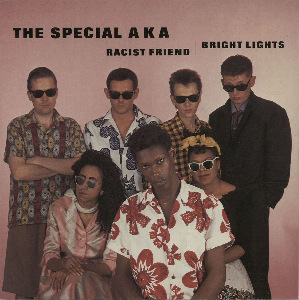 The Specials Racist Friend - paper label UK 7" vinyl single (7 inch record / 45) CHSTT25