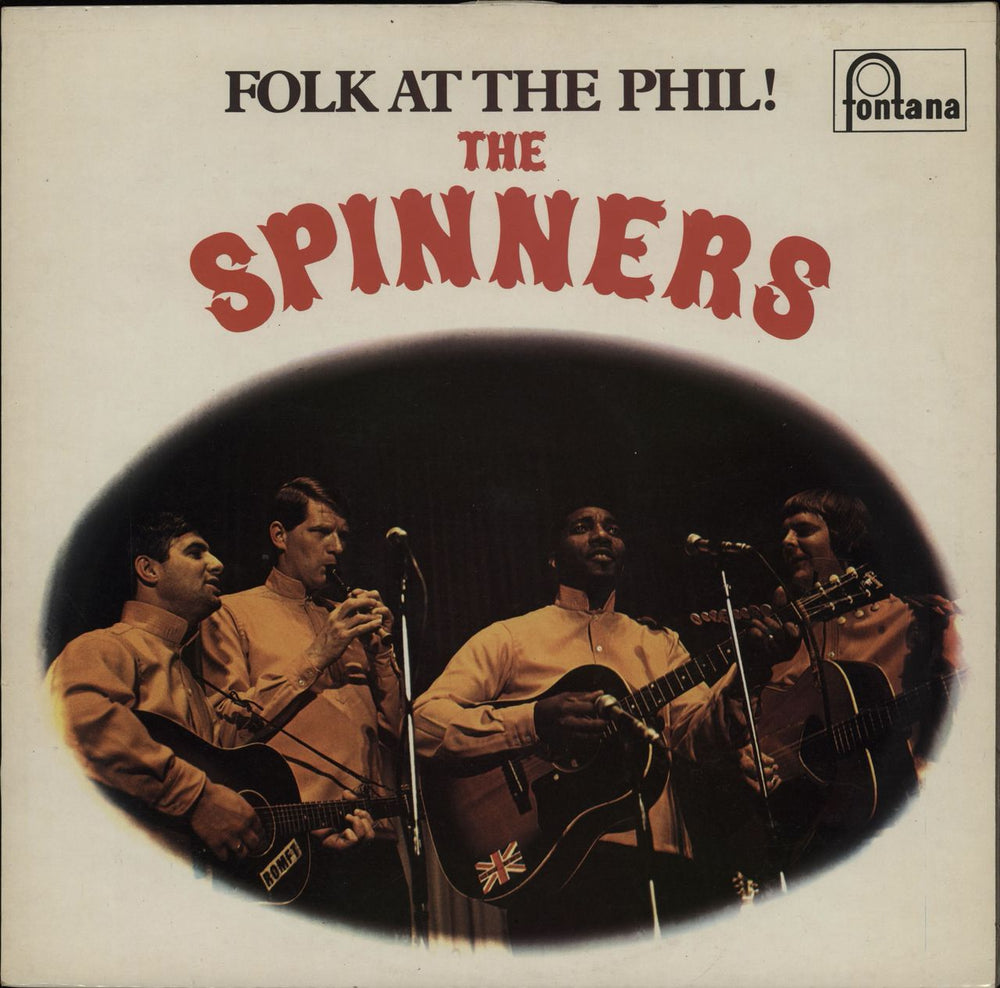 The Spinners Folk At The Phil! UK vinyl LP album (LP record) STL5219