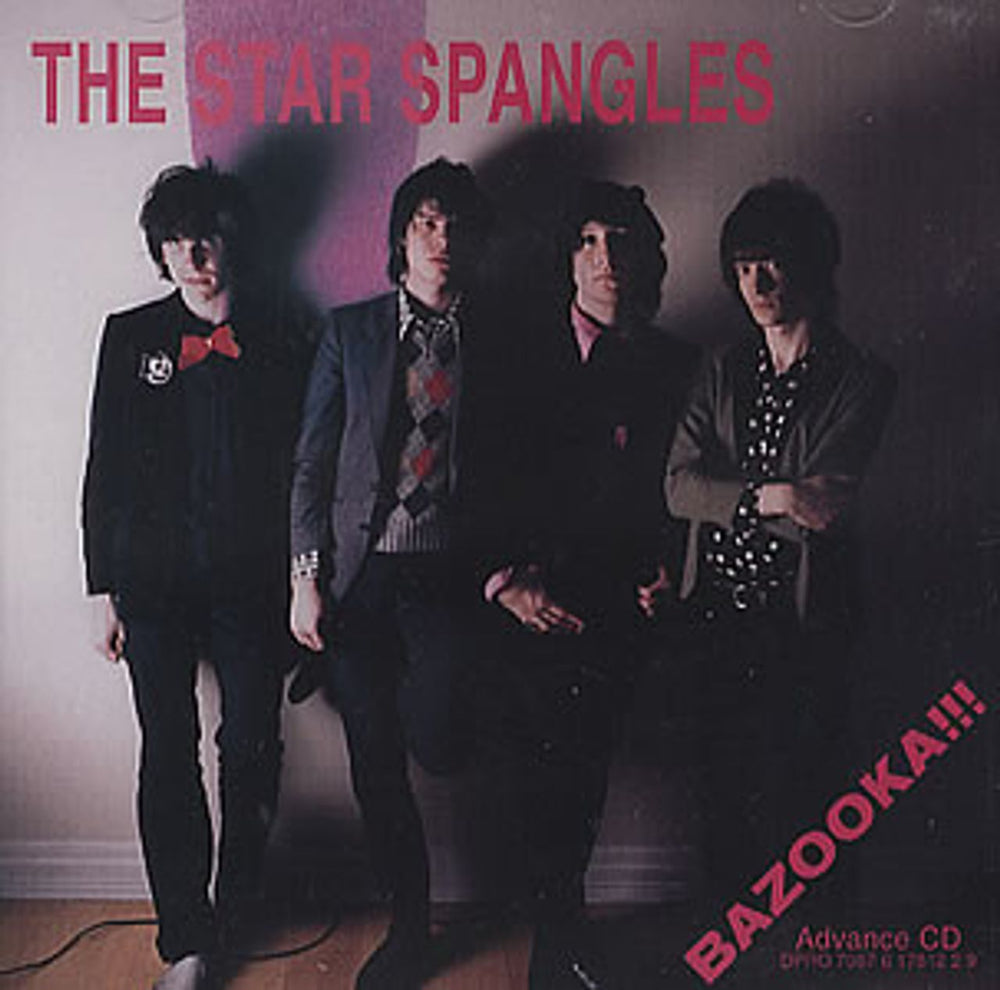 The Star Spangles Bazooka US Promo CD single (CD5 / 5") DPRO-7087-6-17812-2-9