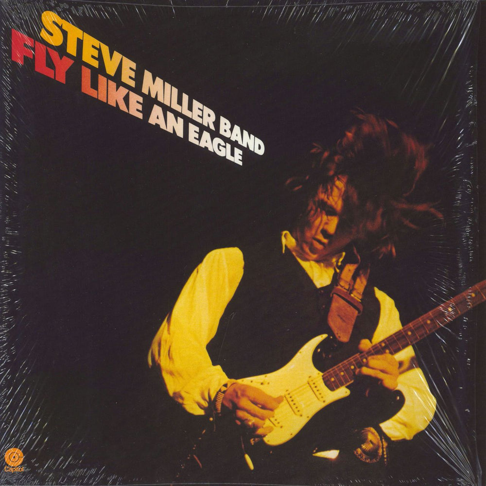 The Steve Miller Band Fly Like An Eagle - Yellow / Back Split Vinyl Dutch vinyl LP album (LP record) 00602567239055