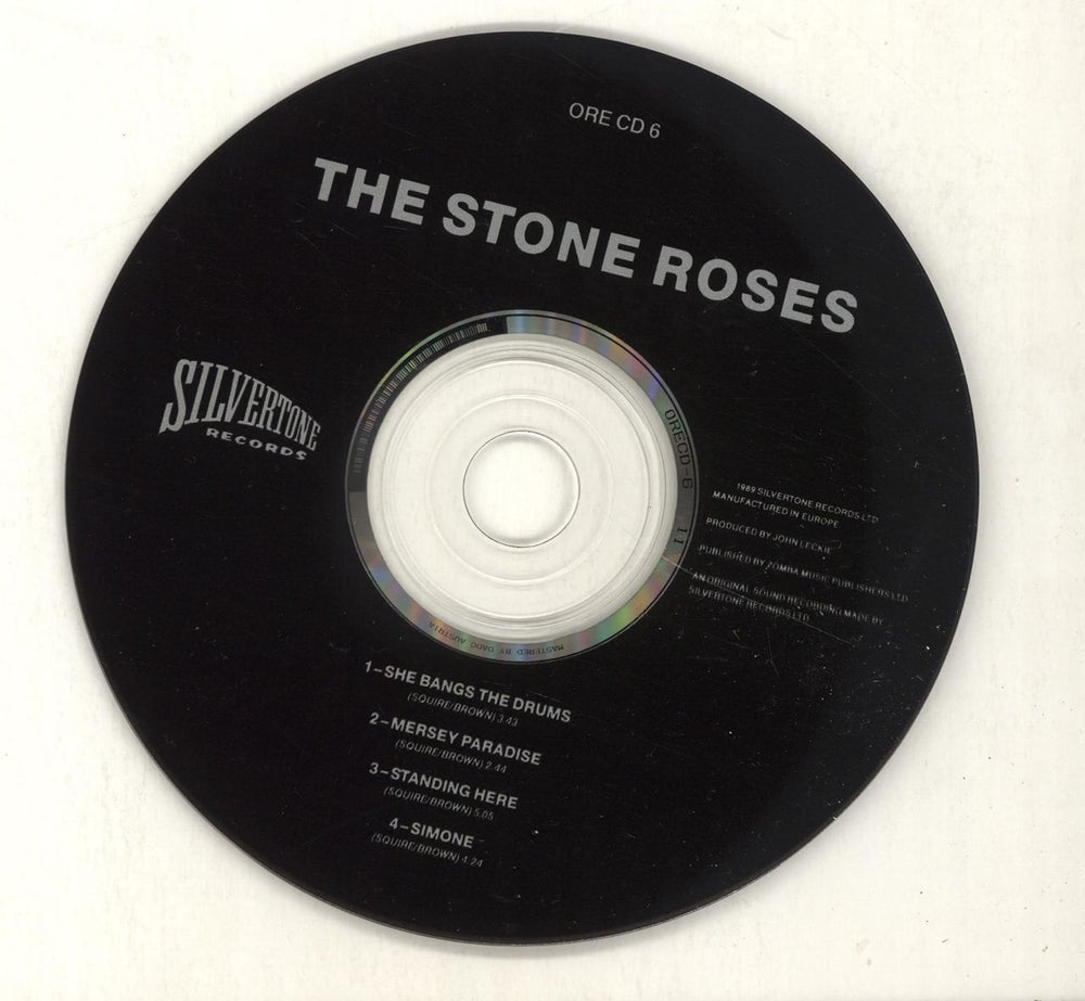 The Stone Roses She Bangs The Drum UK CD single (CD5 / 5") 5013705116025