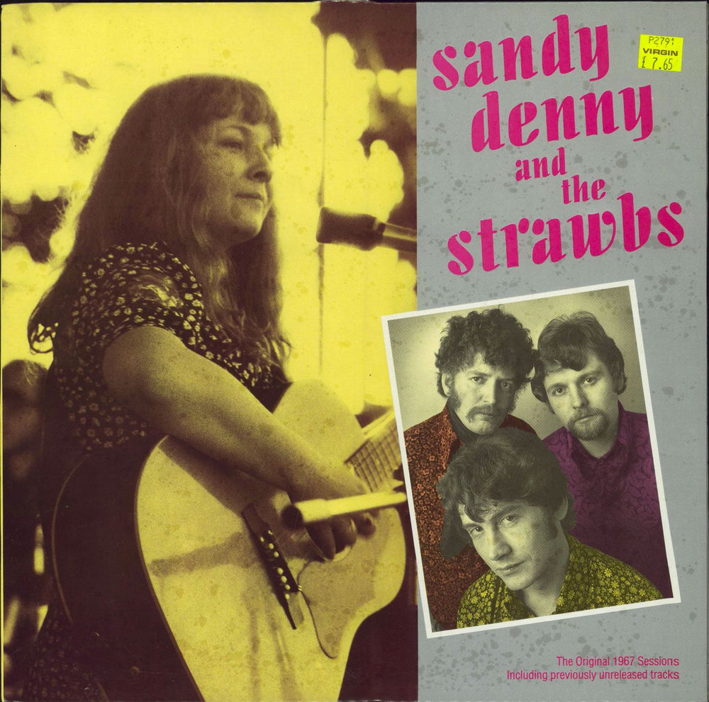 The Strawbs Sandy Denny And The Strawbs UK vinyl LP album (LP record) HNBL1361