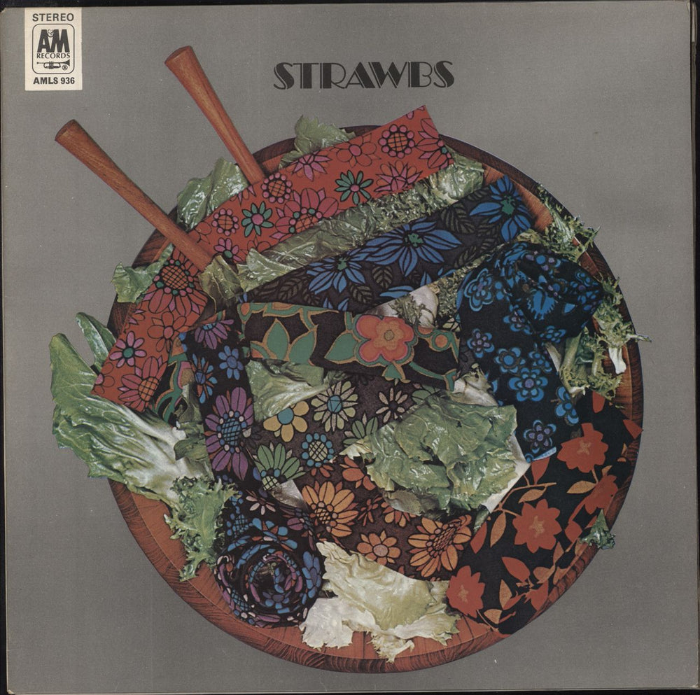 The Strawbs Strawbs - silver label UK vinyl LP album (LP record) AMLS936