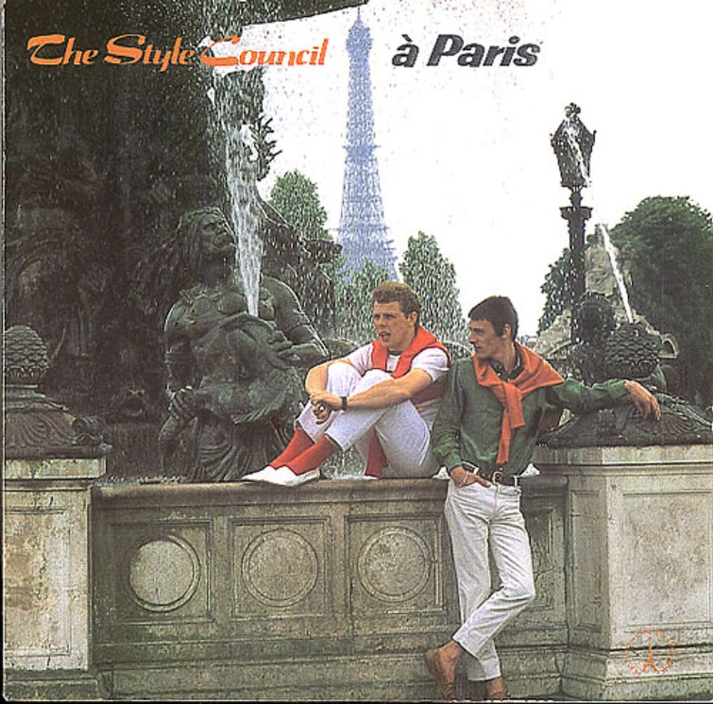 The Style Council A Paris EP UK 7" vinyl single (7 inch record / 45) TSC3