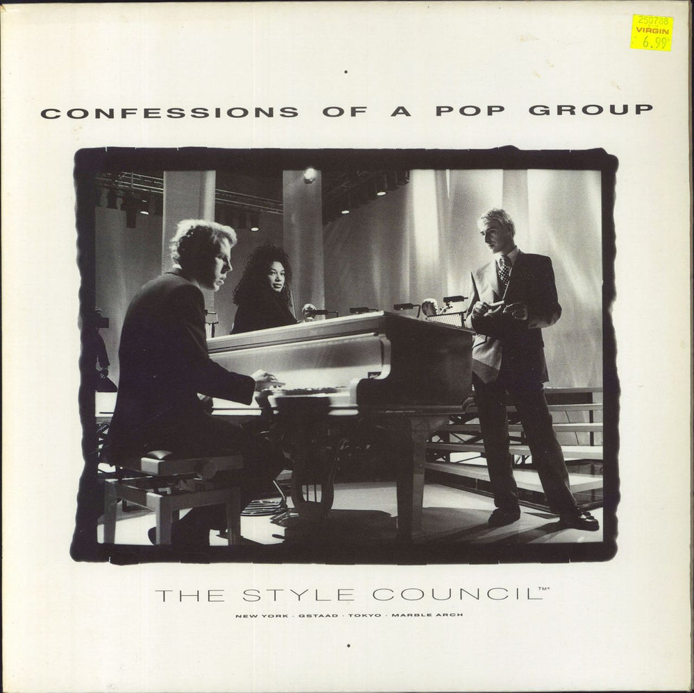 The Style Council Confessions Of A Pop Group - 1st + Insert UK vinyl LP album (LP record) TSCLP5