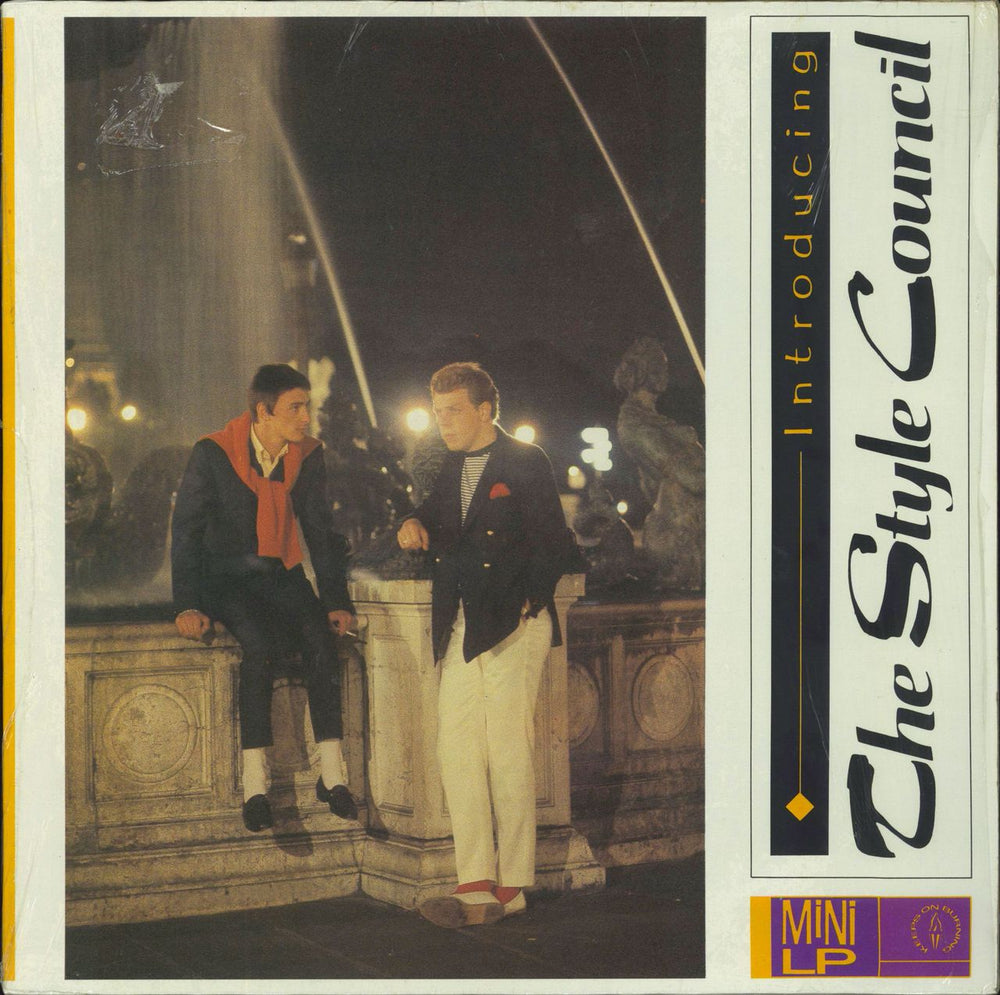 The Style Council Introducing The Style Council - Shrink Dutch 12" vinyl single (12 inch record / Maxi-single) 815277-1