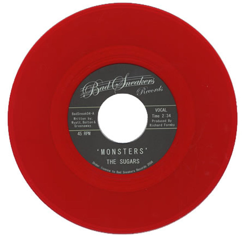 The Sugars Monsters UK 7" vinyl single (7 inch record / 45) SU_07MO390799