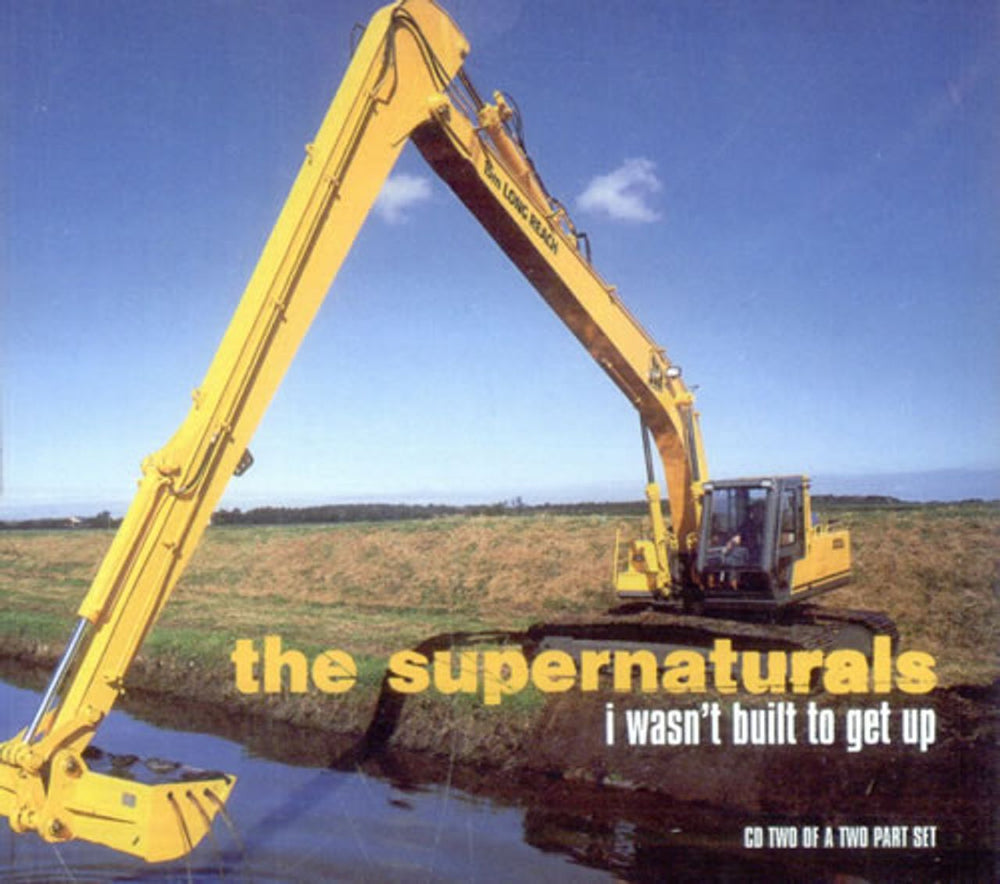 The Supernaturals I Wasn't Built To Get Up UK CD single (CD5 / 5") CDFOOD112