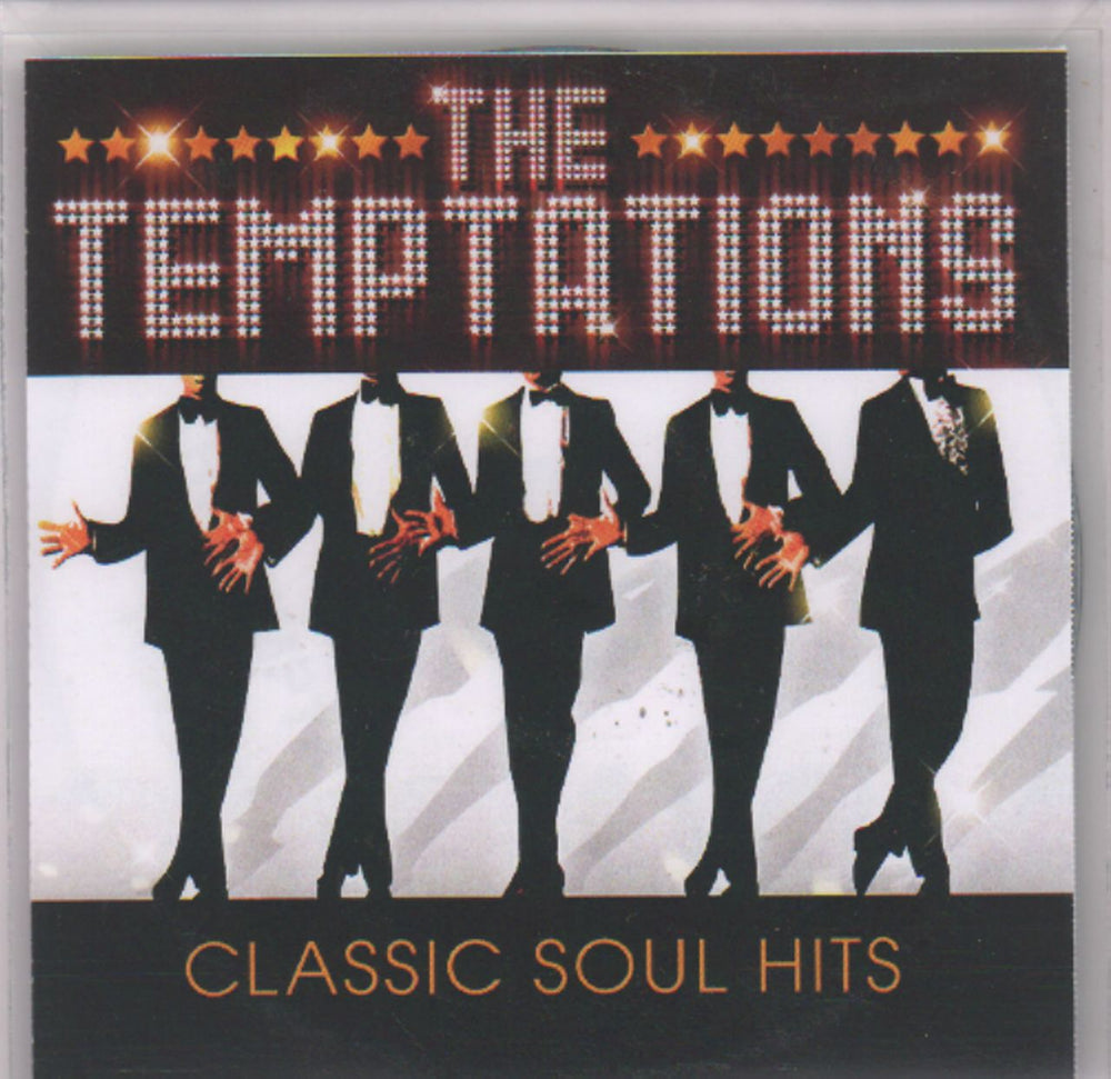 The Temptations Classic Soul Hits - 4 Track Sampler UK Promo CD-R acetate CD-R