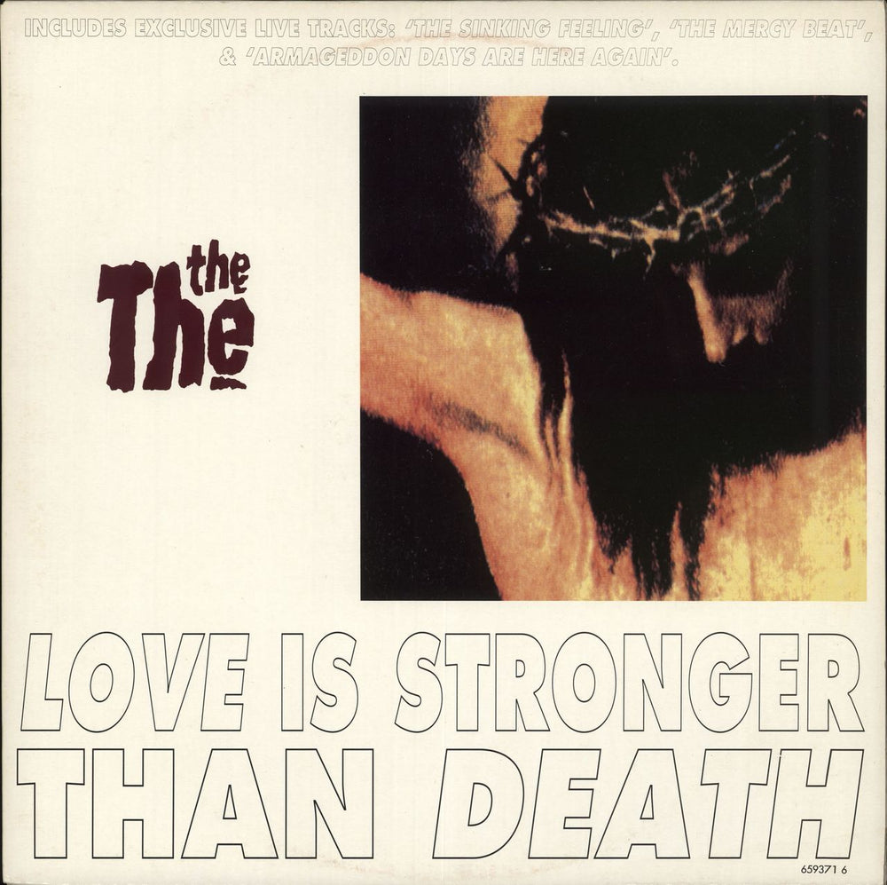 The The Love Is Stronger Than Death UK 12" vinyl single (12 inch record / Maxi-single) 6593716