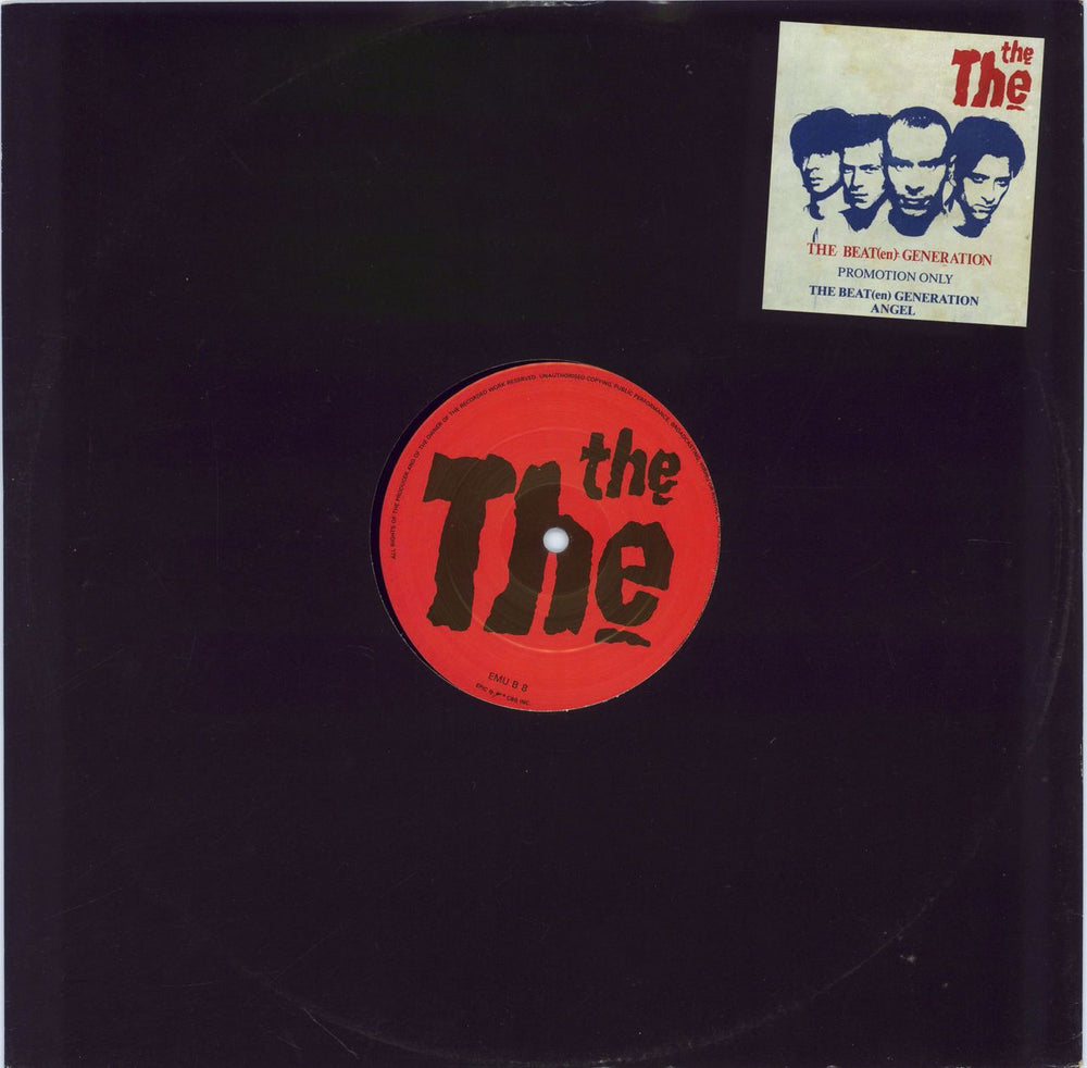 The The The Beat(en) Generation UK Promo 12" vinyl single (12 inch record / Maxi-single) EMUB8