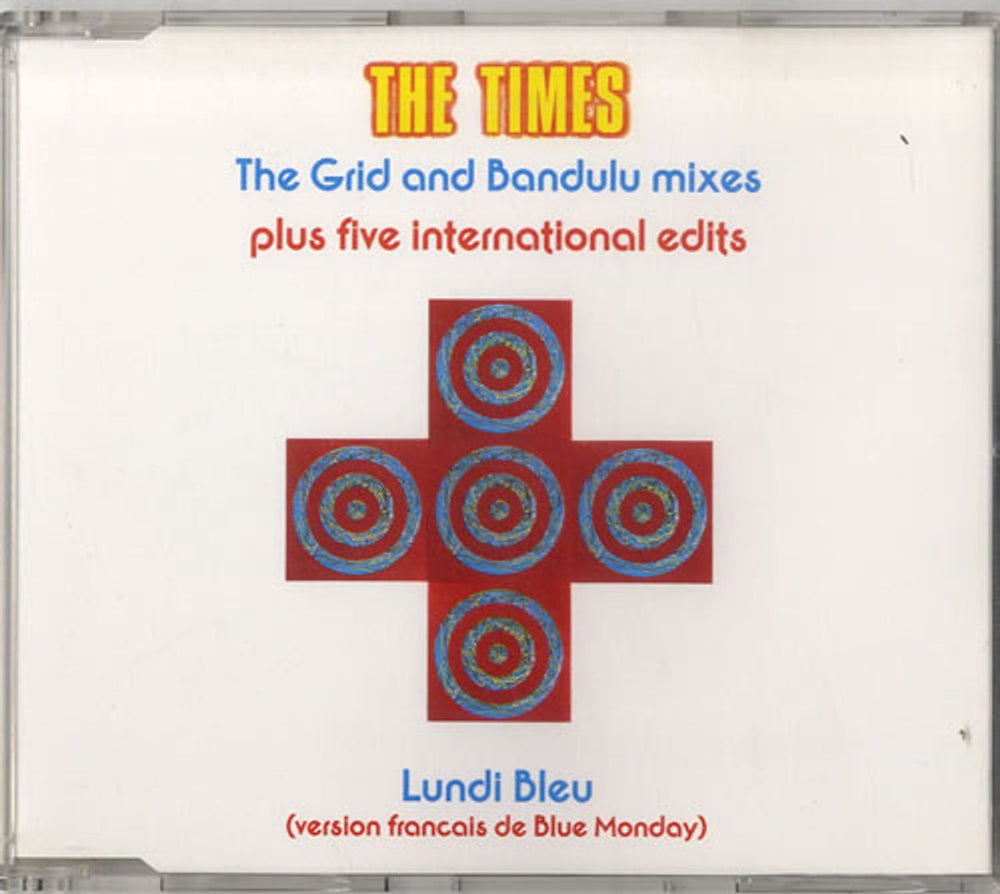 The Times Lundi Bleu UK CD single (CD5 / 5") CRESCD114