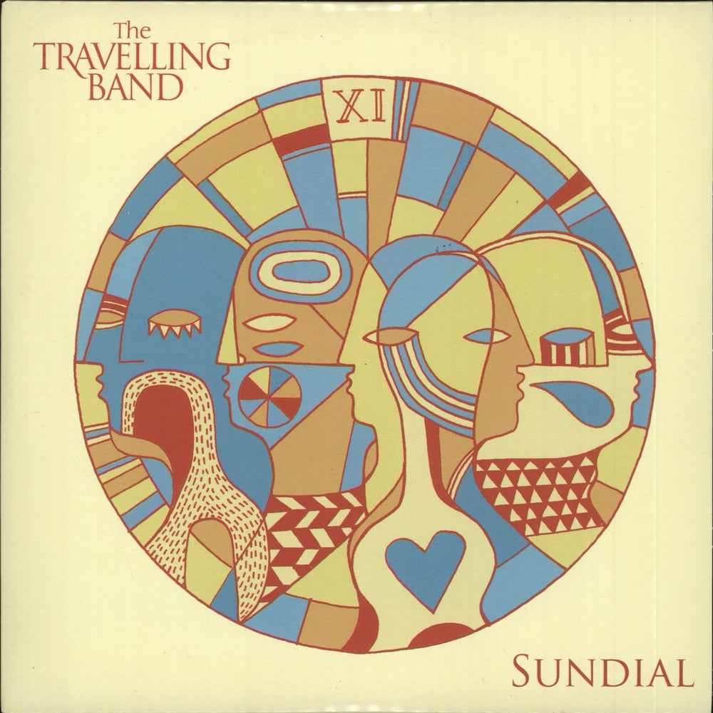 The Travelling Band Sundial - Fully Autographed UK 7" vinyl single (7 inch record / 45) FRY484