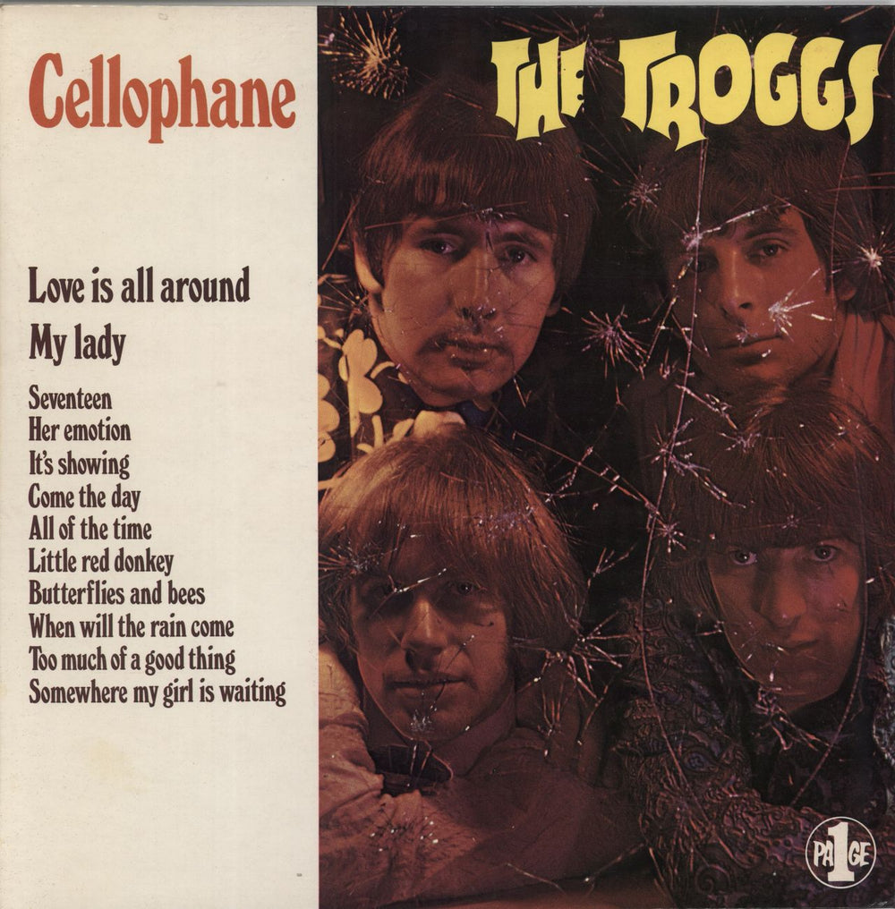The Troggs Cellophane - 1st - Mono UK vinyl LP album (LP record) POL003