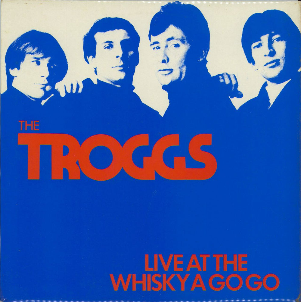 The Troggs Live At The Whisky A Go Go UK vinyl LP album (LP record) TROGG1