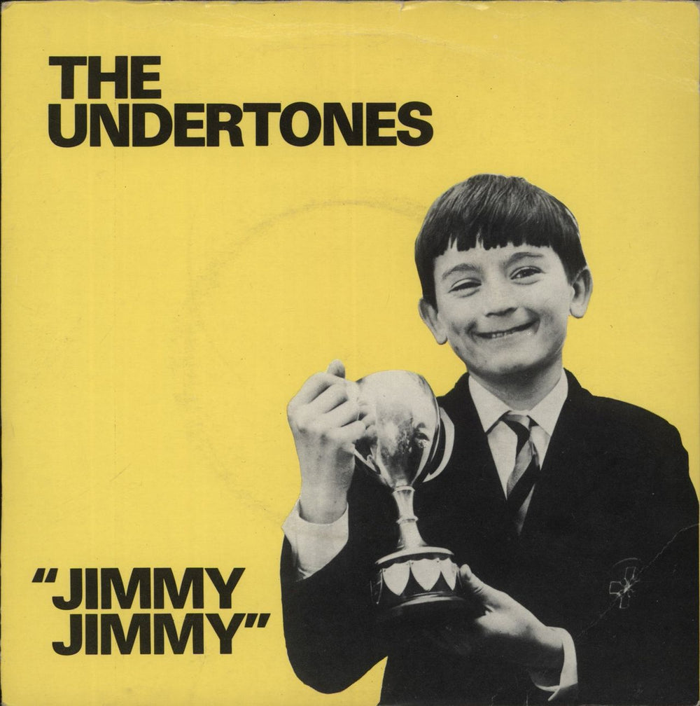 The Undertones Jimmy Jimmy + Sleeve UK 7" vinyl single (7 inch record / 45) SIR4015