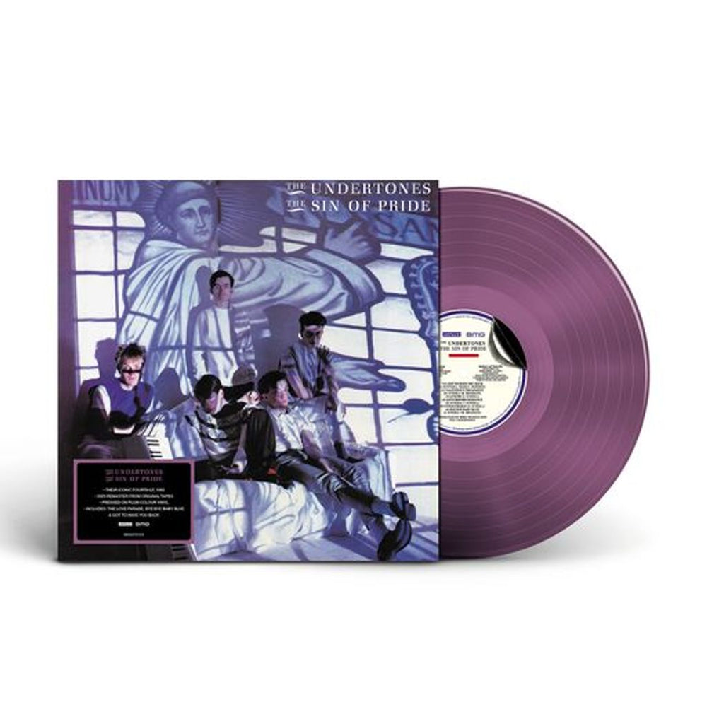 The Undertones The Sin Of Pride - Remastered Plum Coloured Vinyl - Sealed UK vinyl LP album (LP record) BMGCAT791LPX