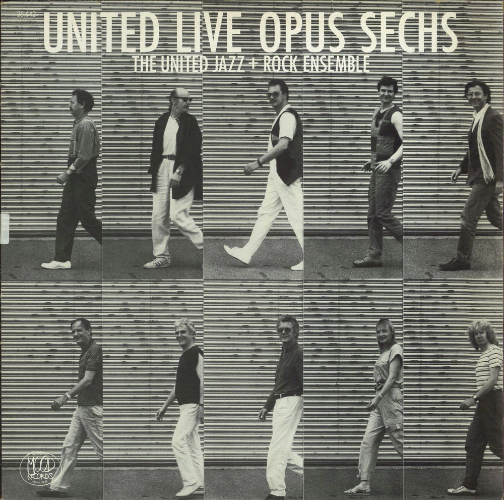 The United Jazz + Rock Ensemble United Live Opus Sechs German vinyl LP album (LP record) TM6-28642