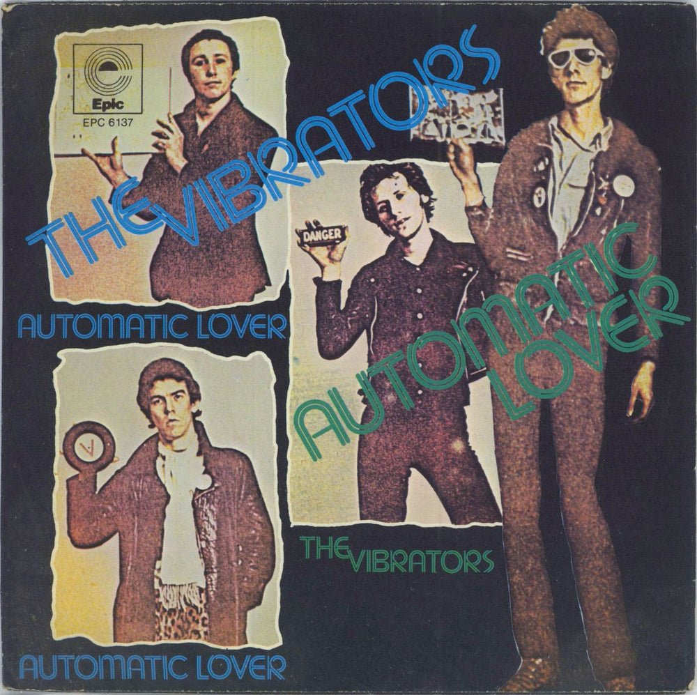 The Vibrators Automatic Lover - P/S Italian 7" vinyl single (7 inch record / 45) EPC6137