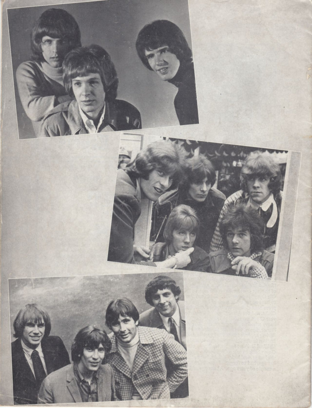The Walker Brothers 1966 Tour Programme - VG UK tour programme TWBTRTO501445